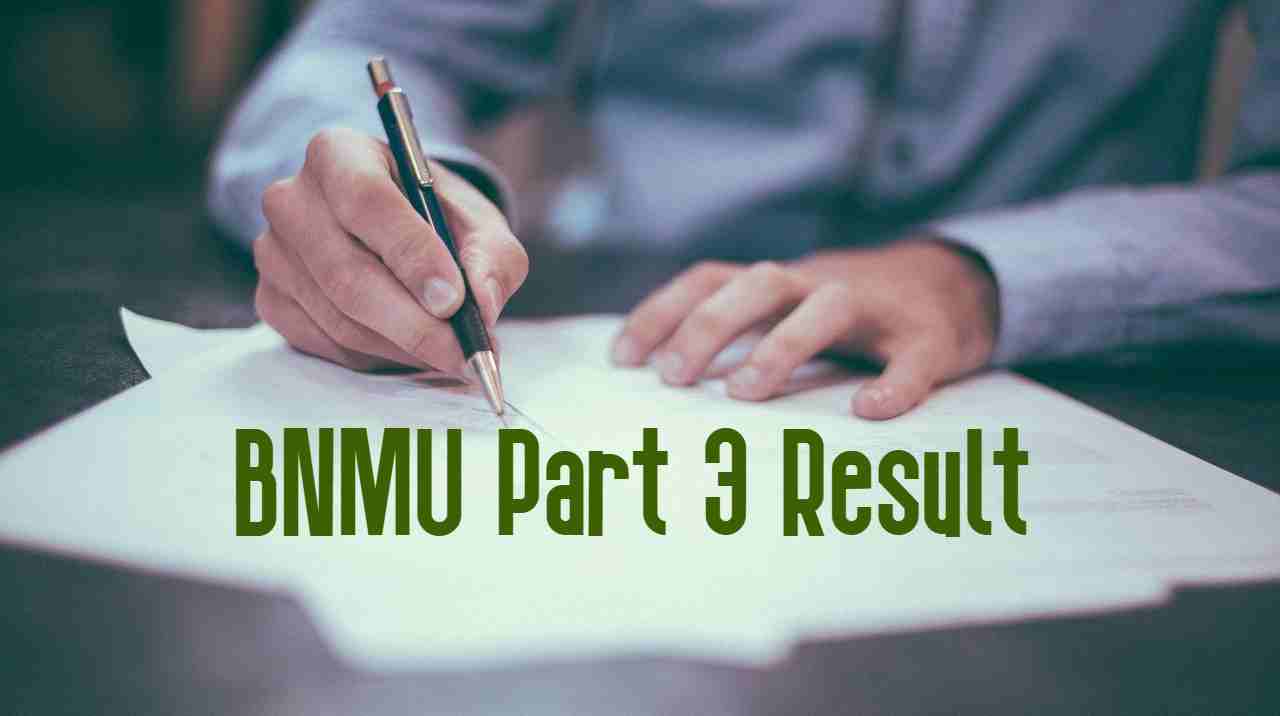 BNMU Part 3 Result 2024 Soon - Check करें रिजल्ट - BNMU