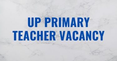 up-Primary-Teacher-Vacancy